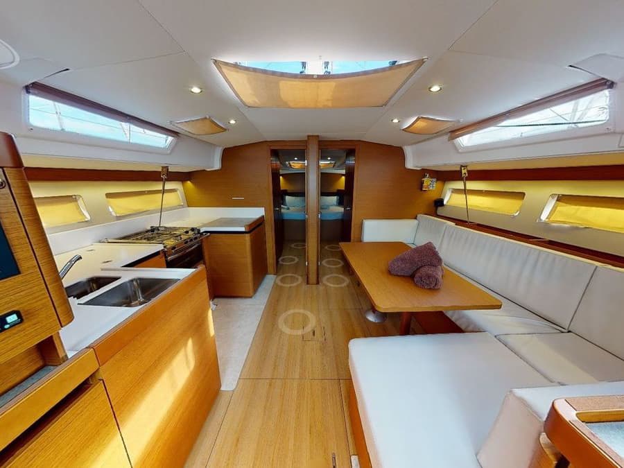 Boat interior