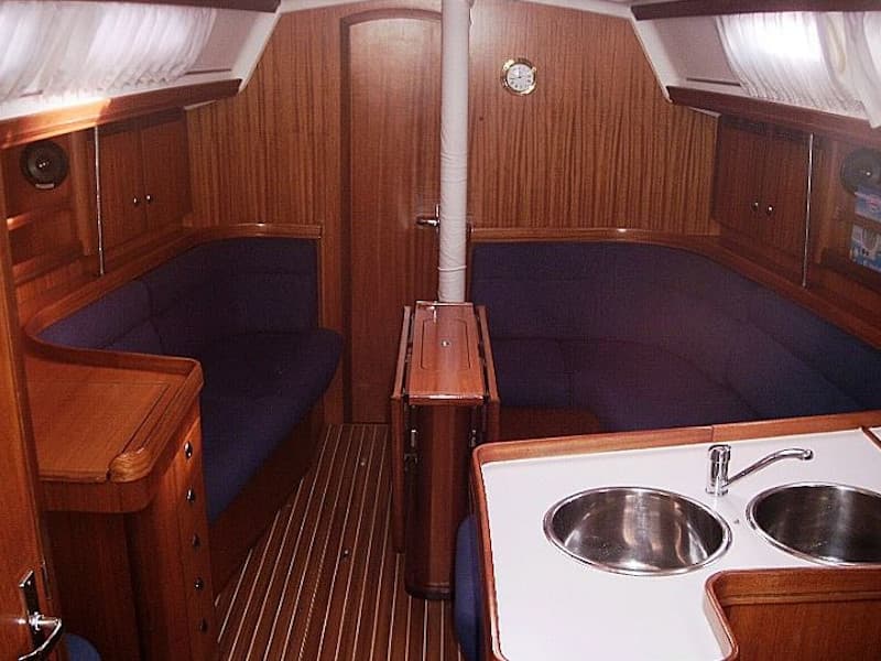 Boat interior
