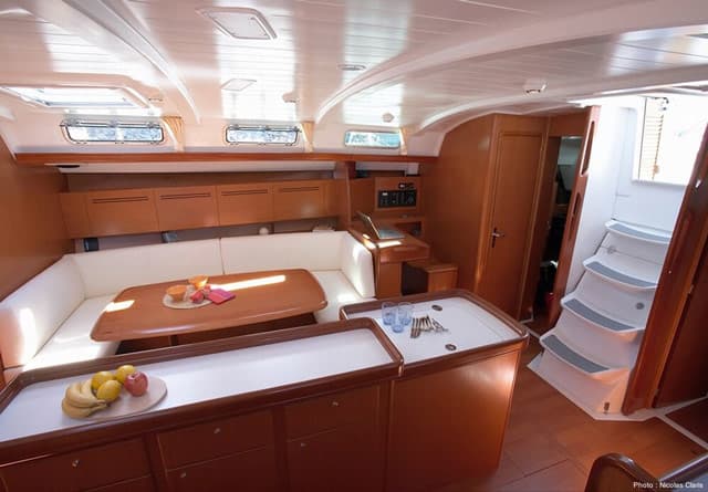 Boat interior