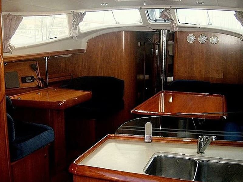Boat interior