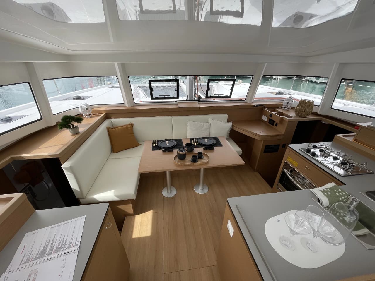 Boat interior