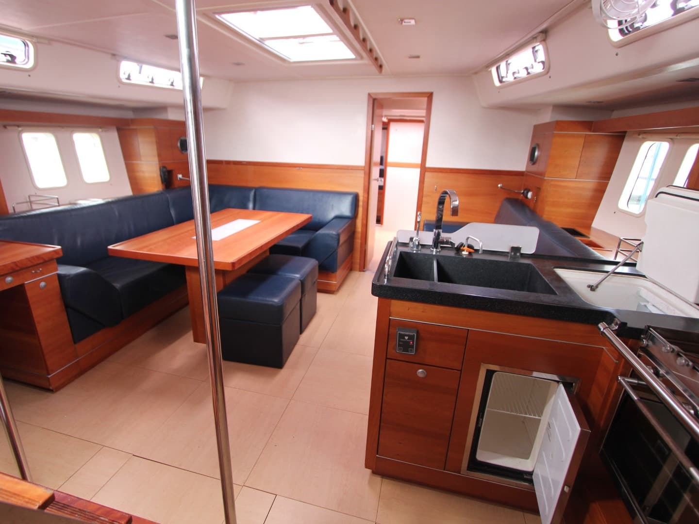 Boat interior