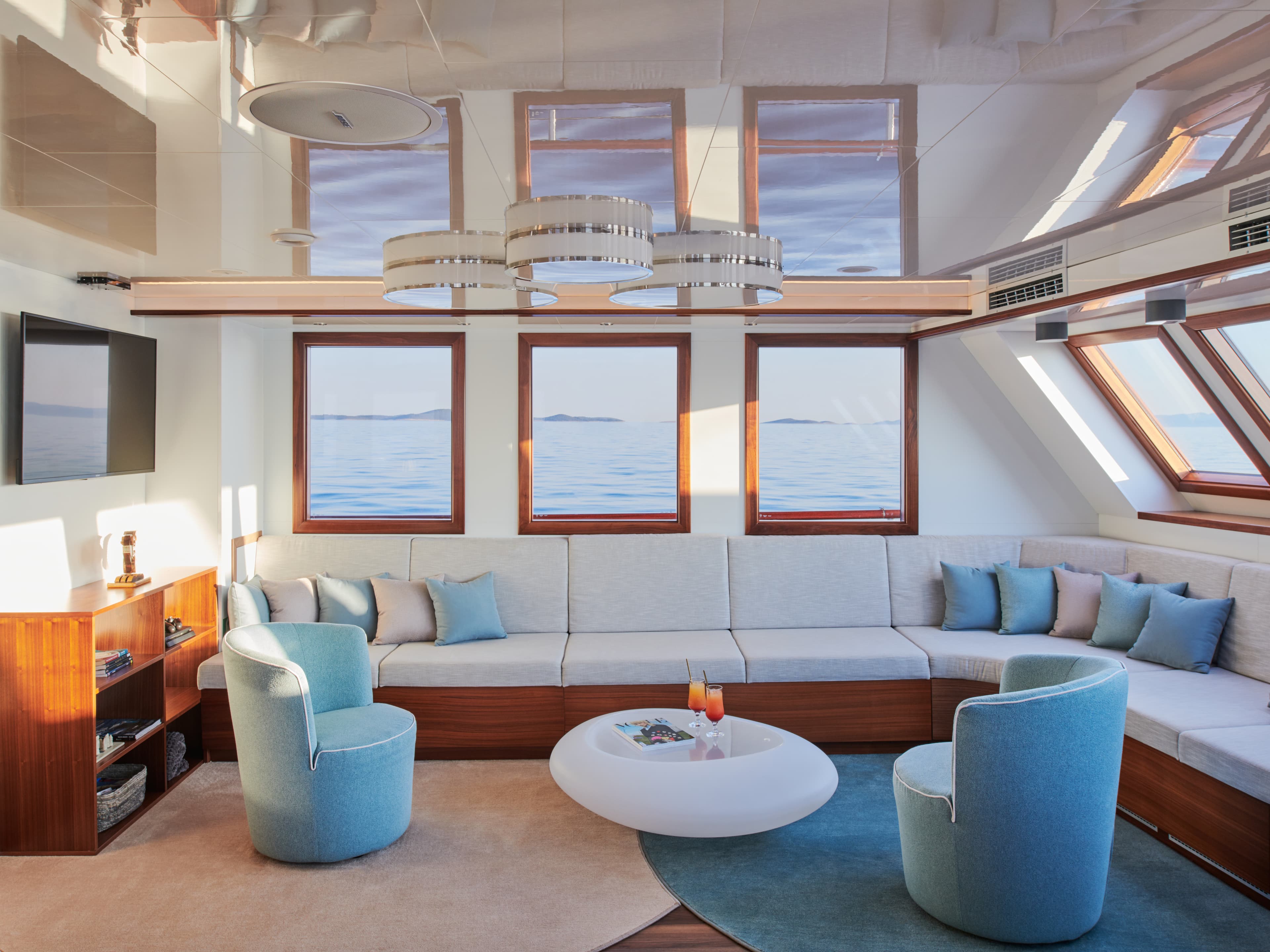 Boat interior