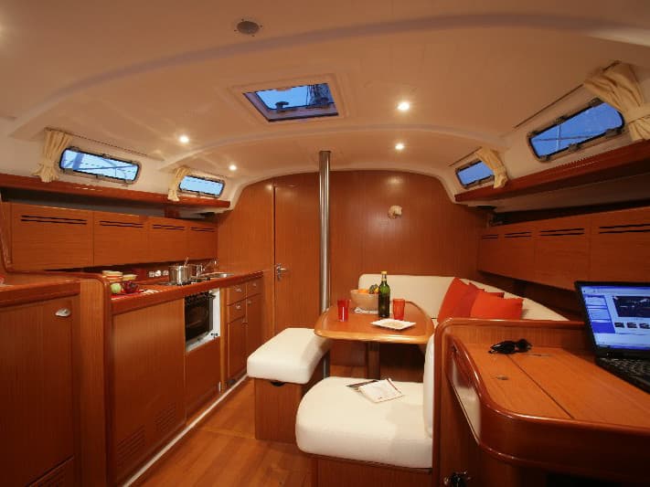 Boat interior