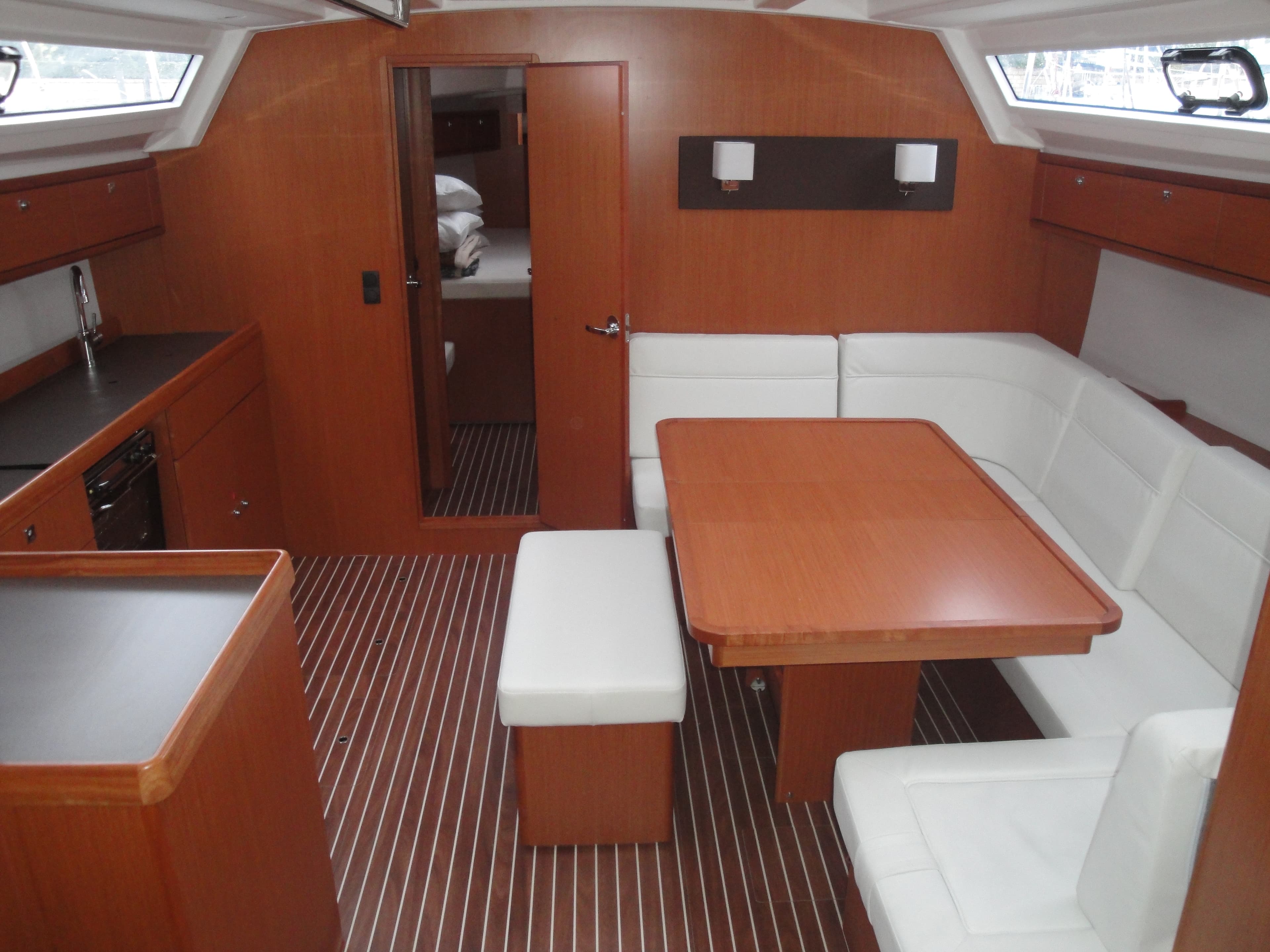 Boat interior