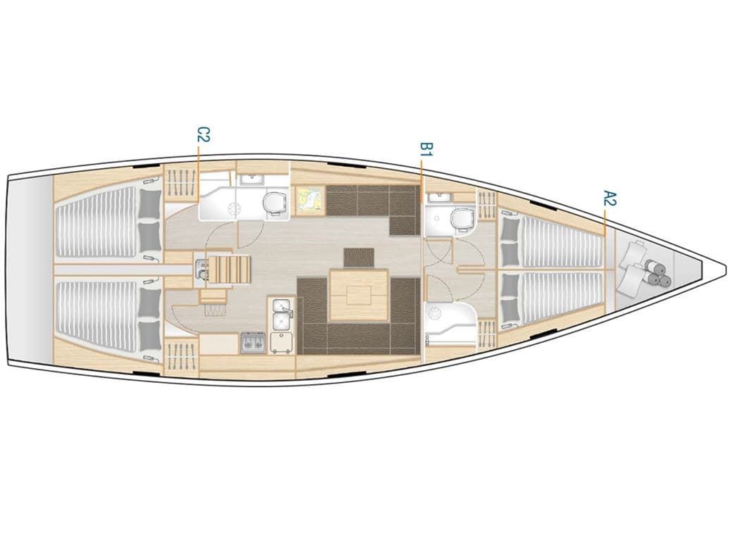 Hanse 458 - photo 4