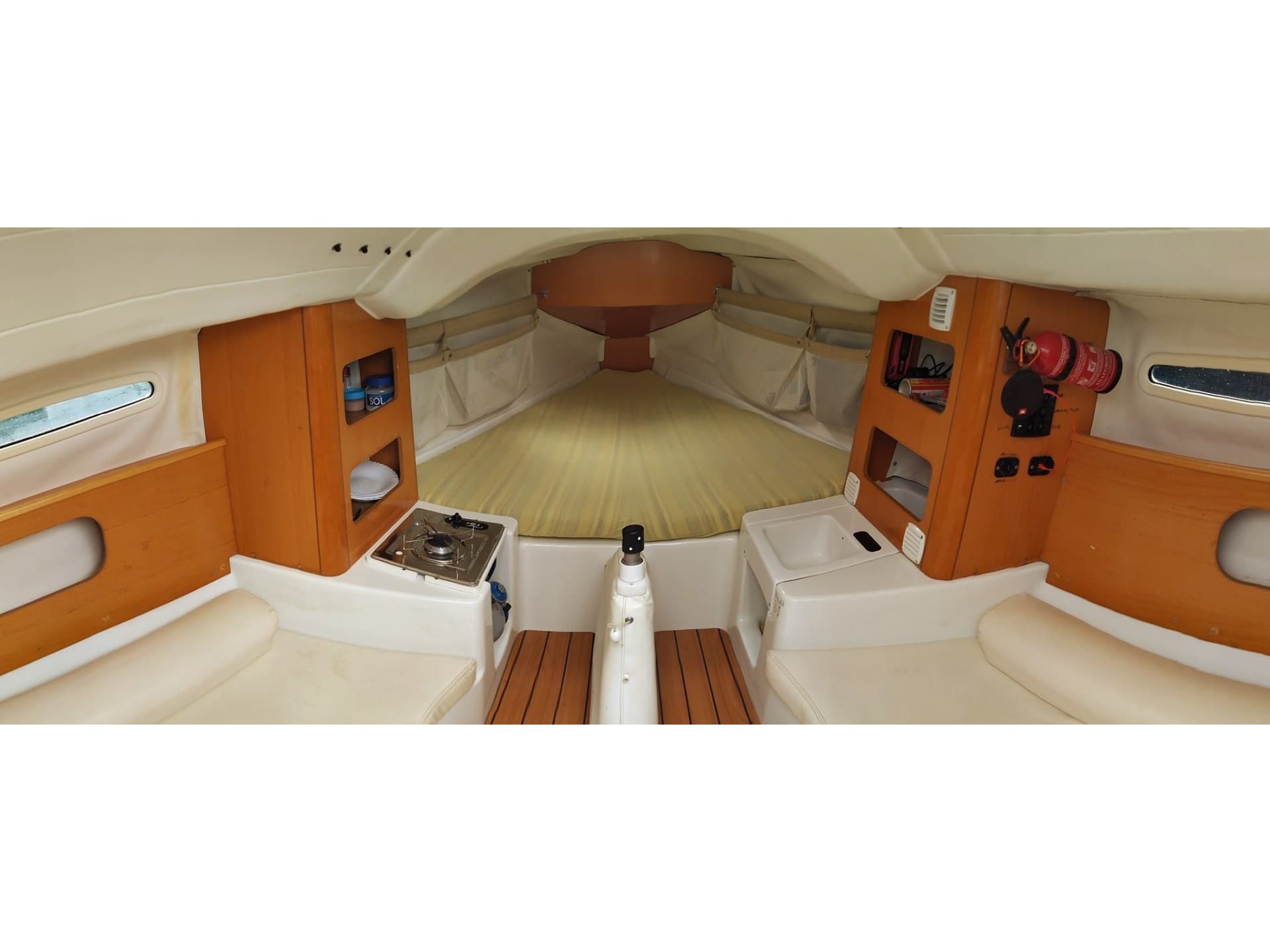 Boat interior