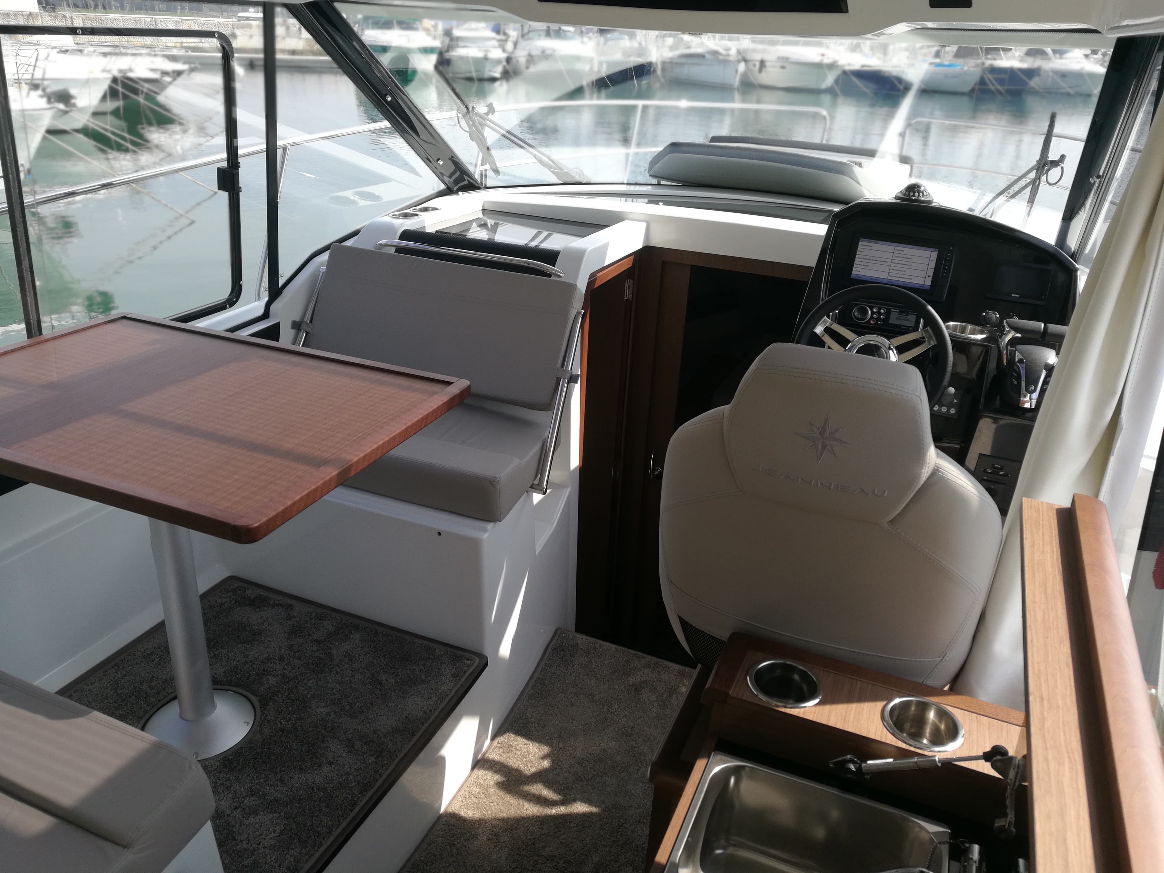 Boat interior