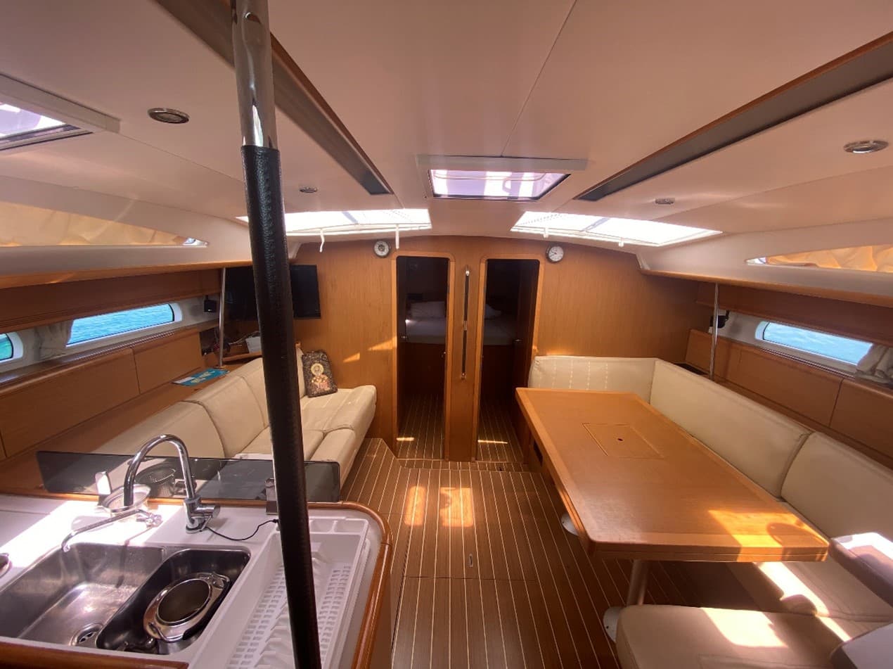 Boat interior