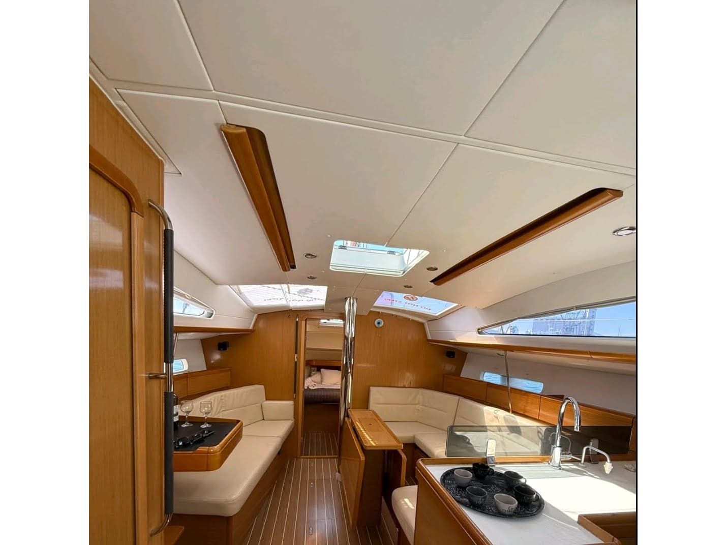 Boat interior