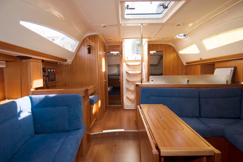 Boat interior