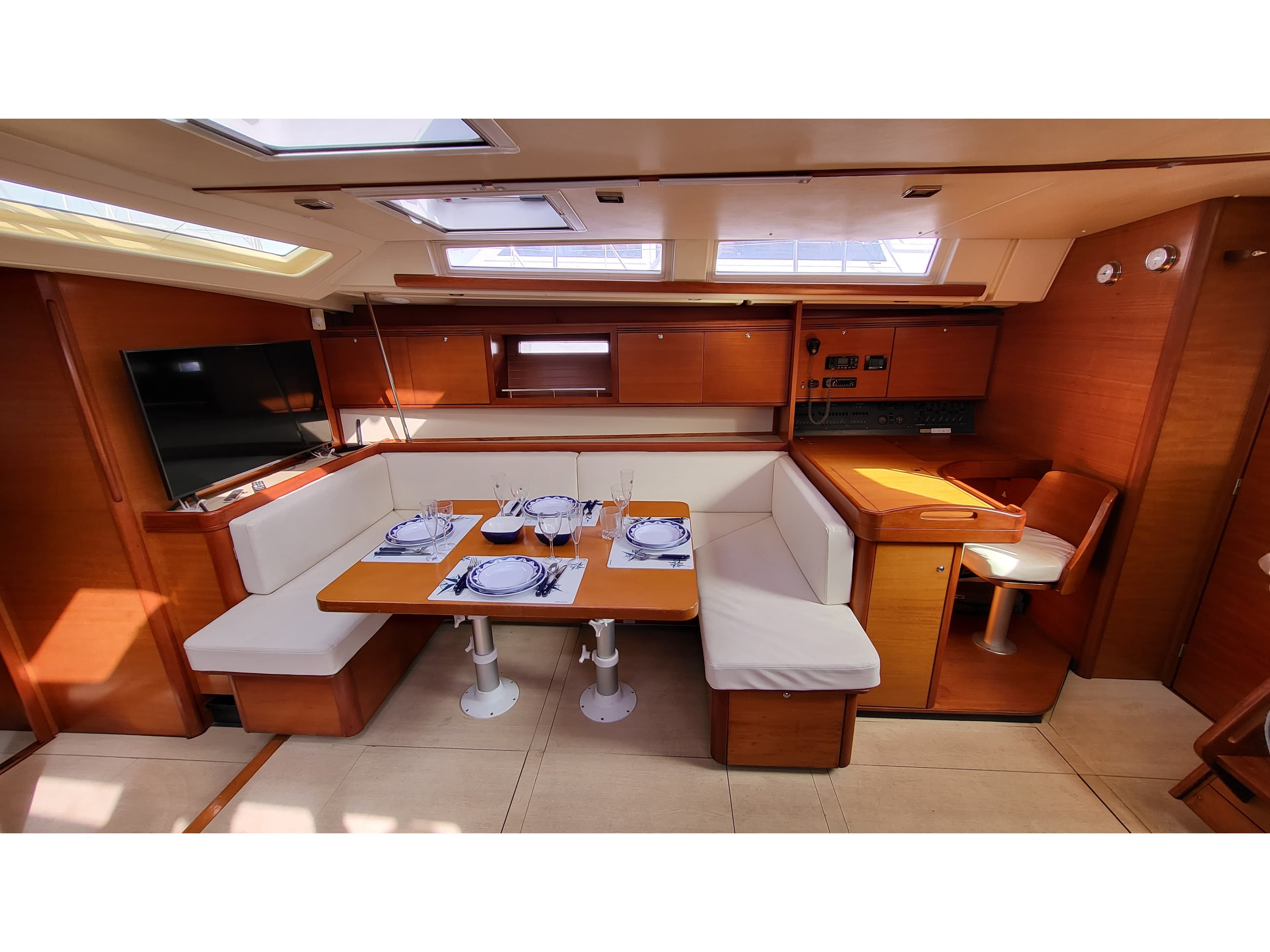 Boat interior