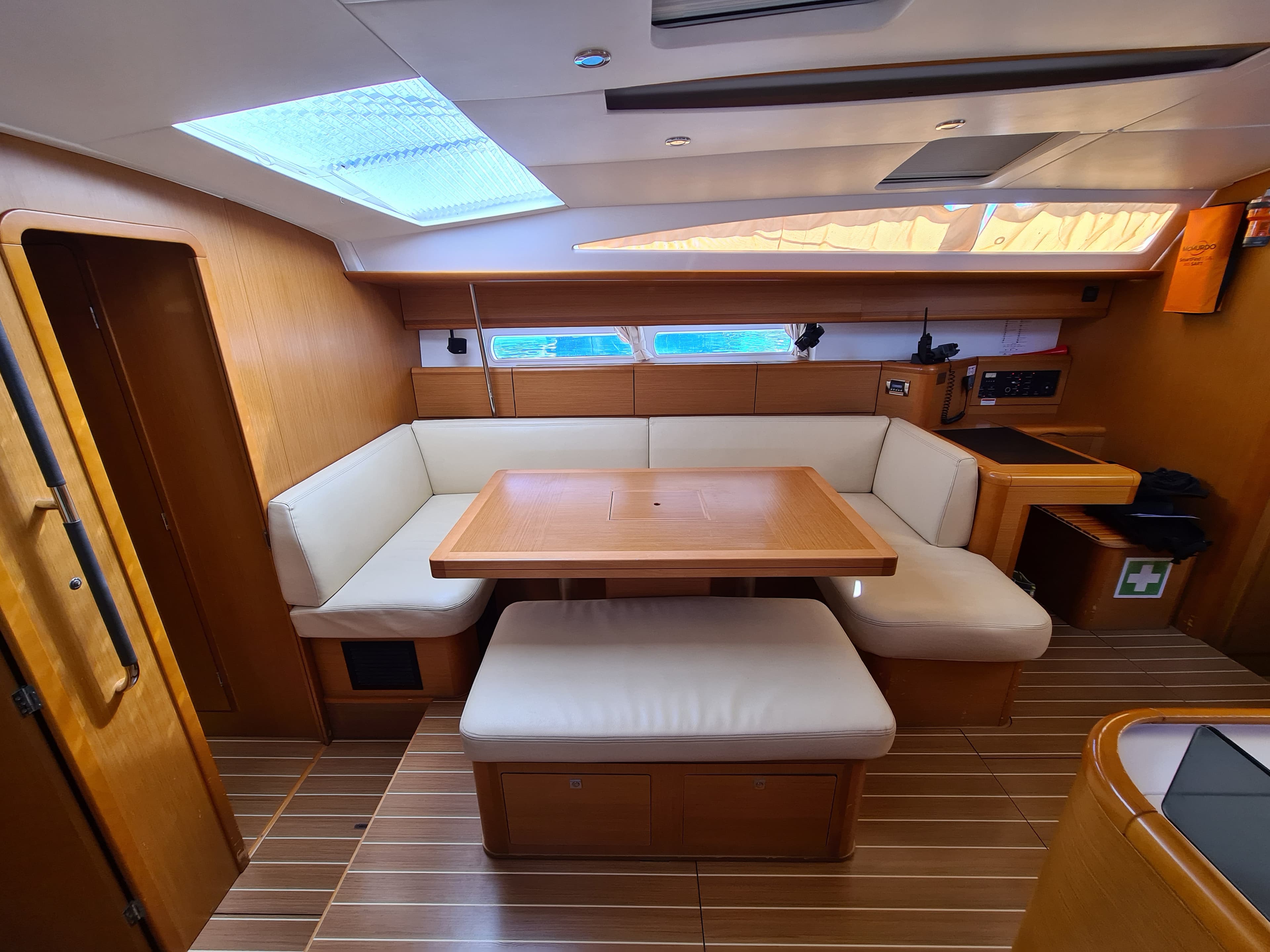Boat interior