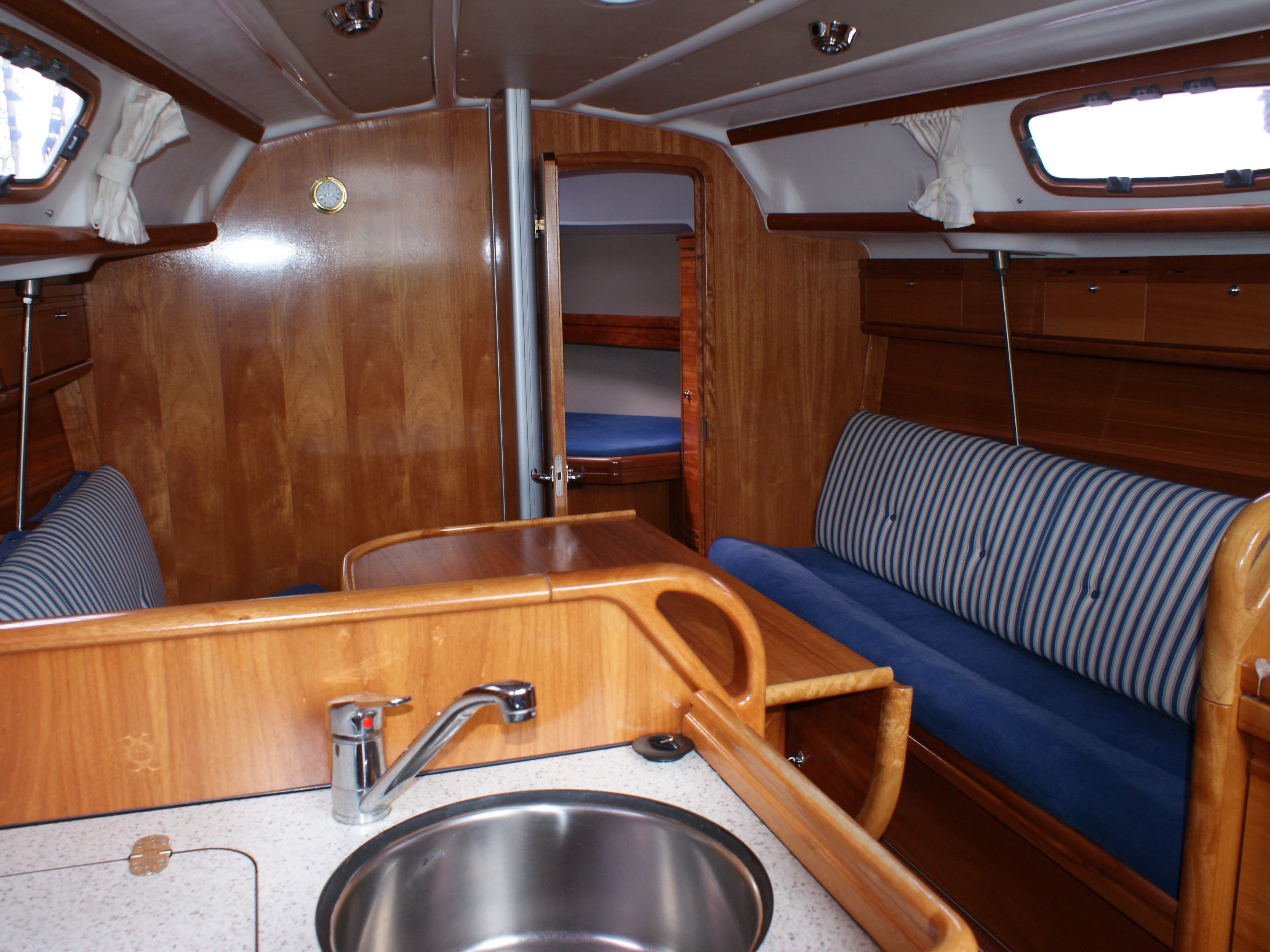 Boat interior