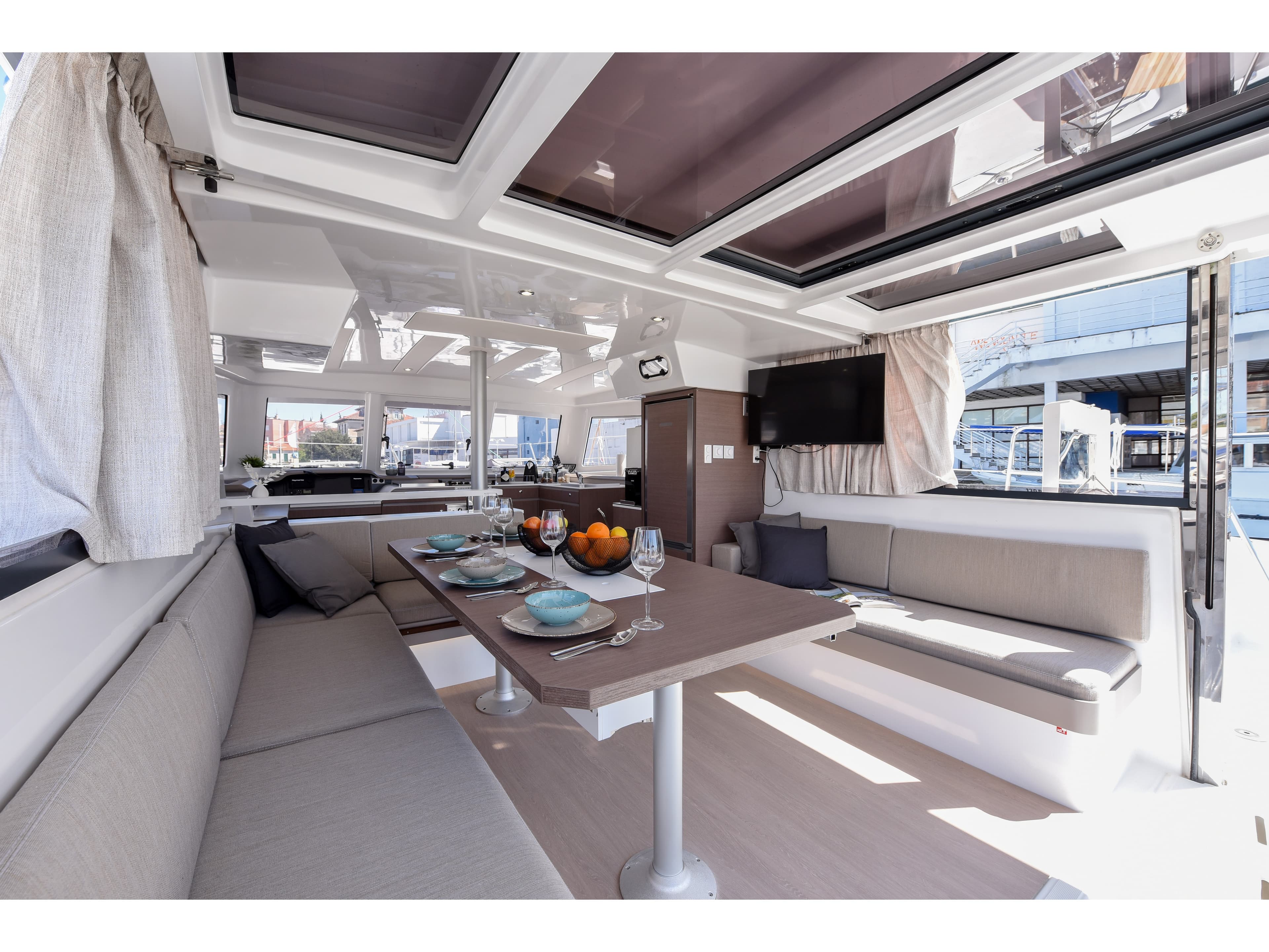 Boat interior