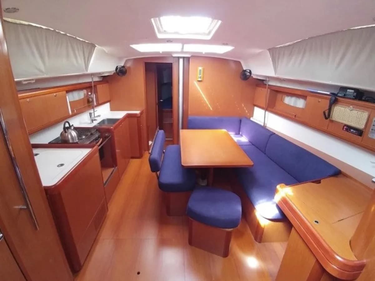 Boat interior