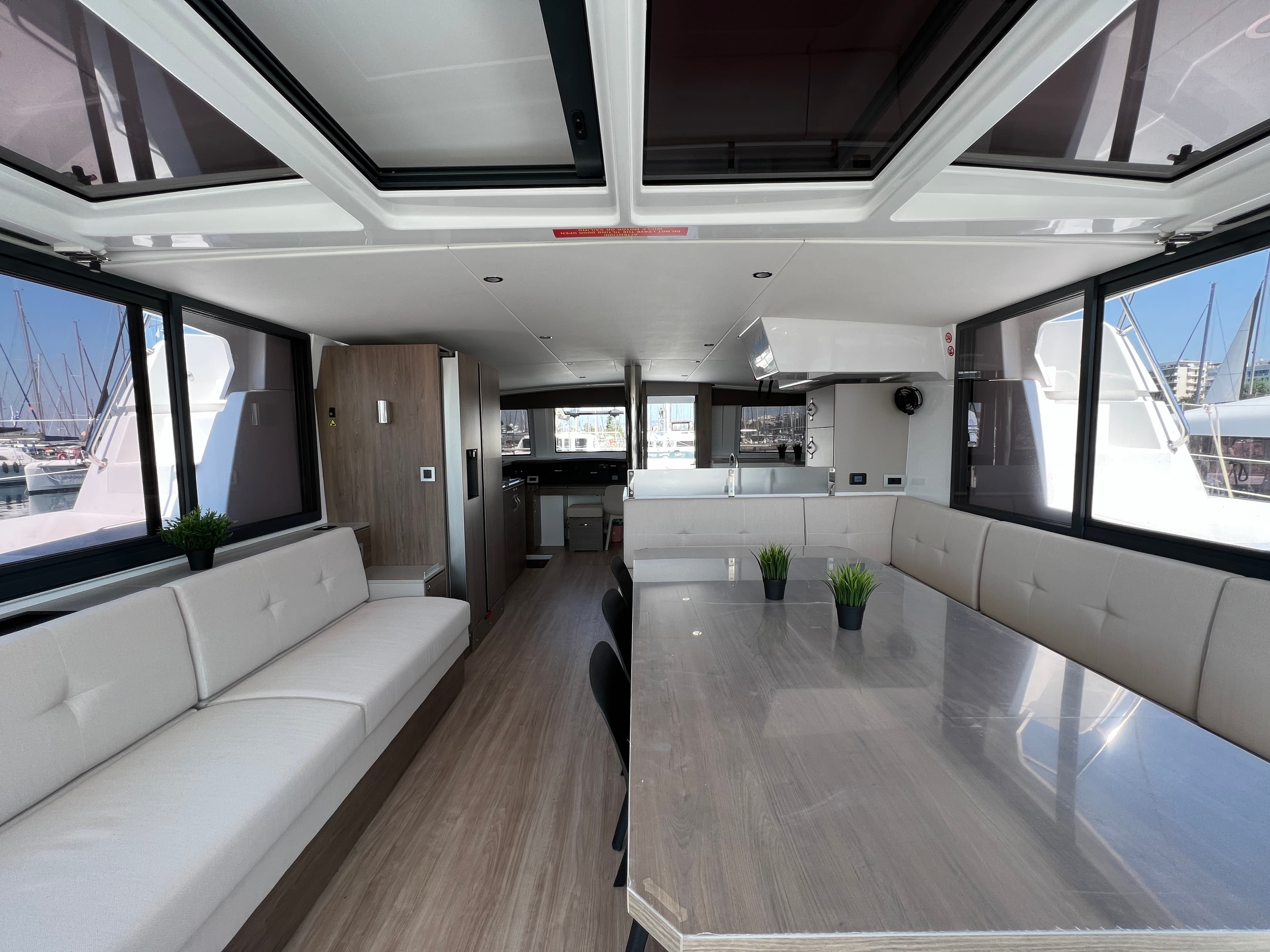 Boat interior