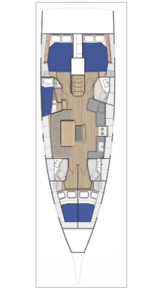 Oceanis 46.1 - photo 17