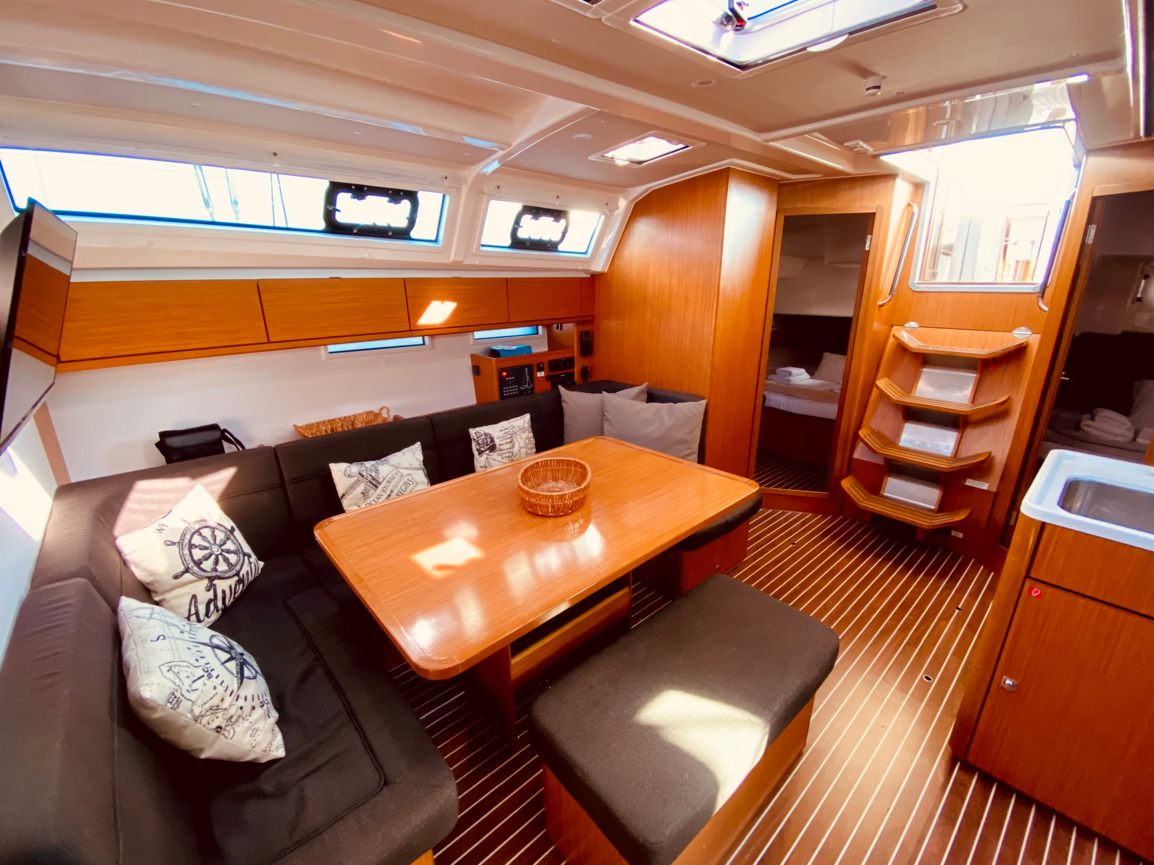 Boat interior