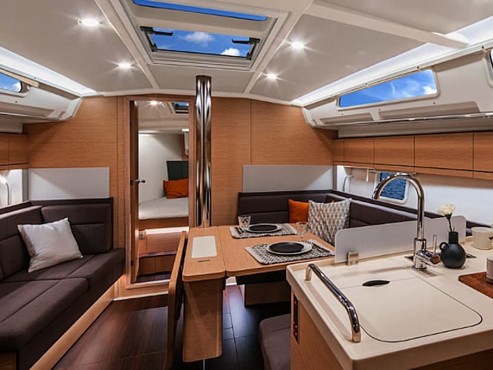Boat interior