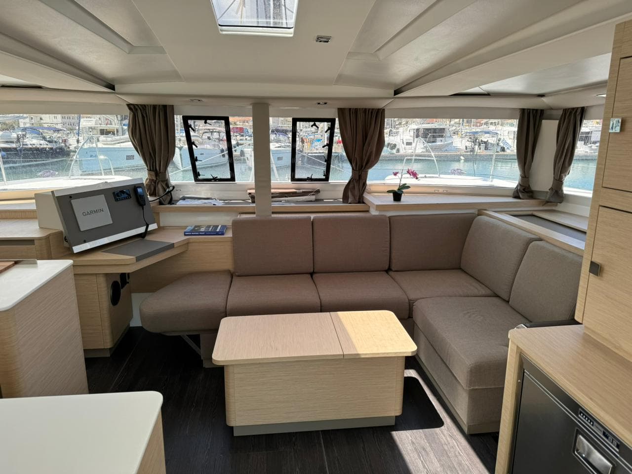 Boat interior