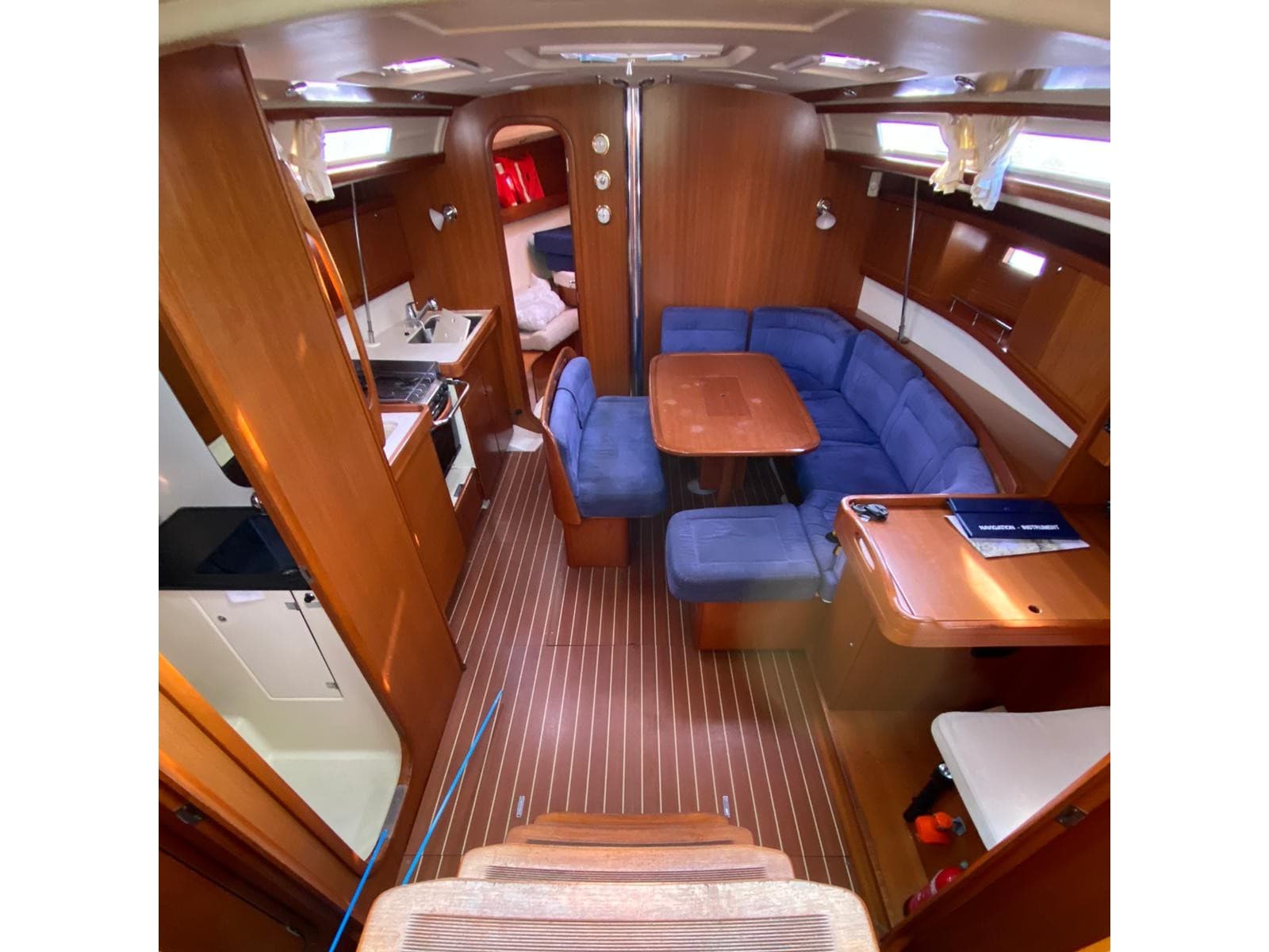 Boat interior