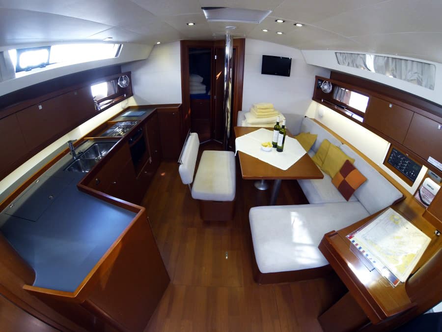Boat interior