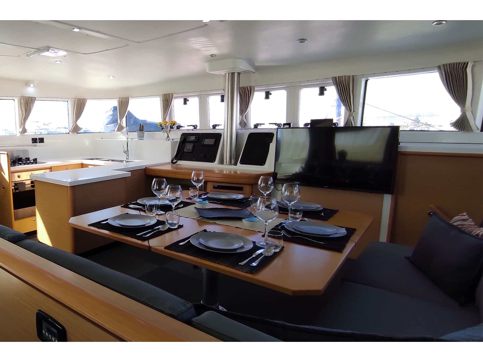 Boat interior