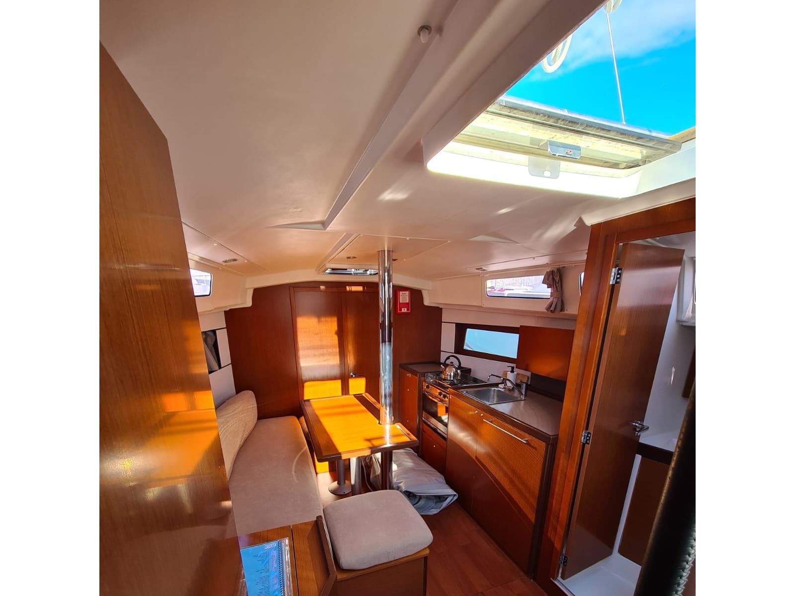 Boat interior