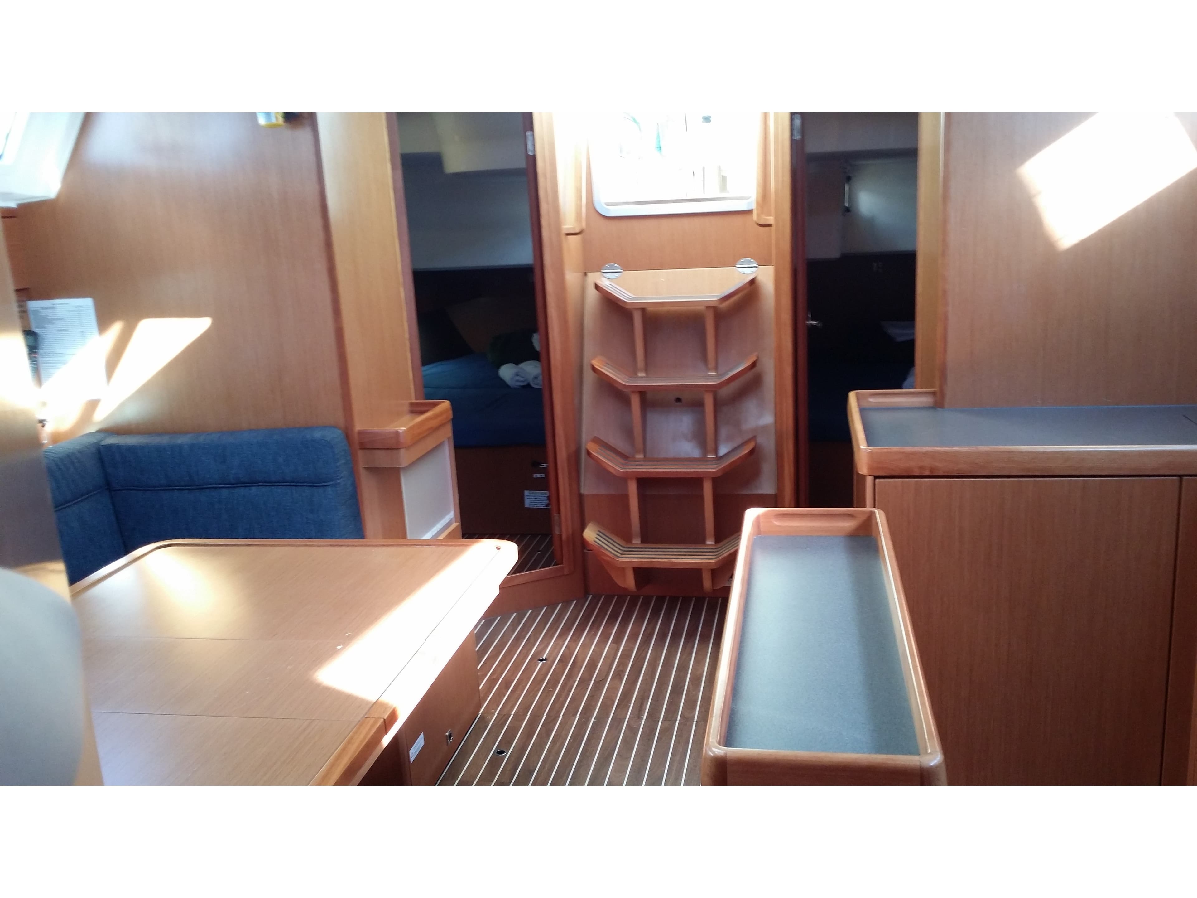 Boat interior