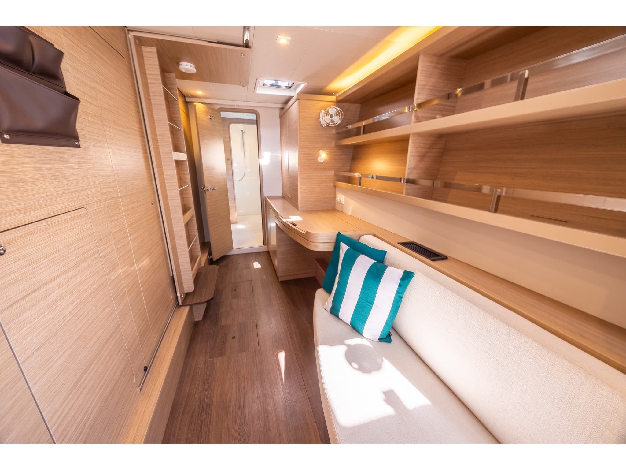 Boat interior