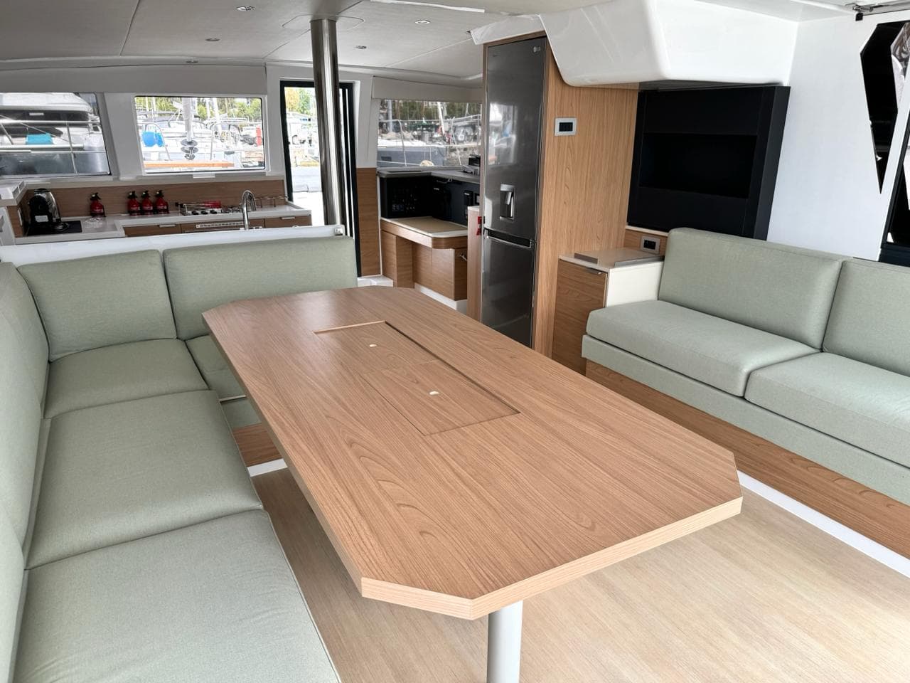 Boat interior