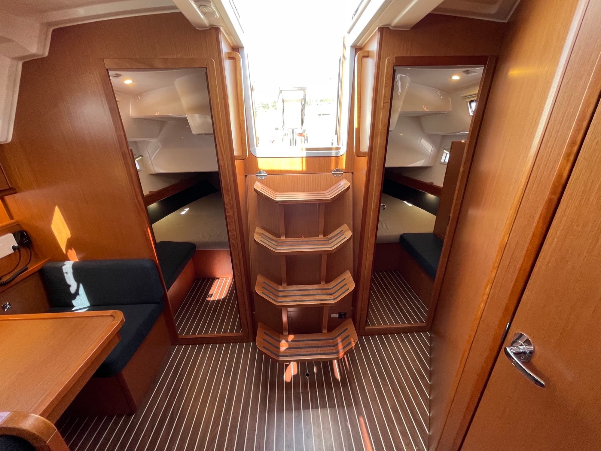 Boat interior