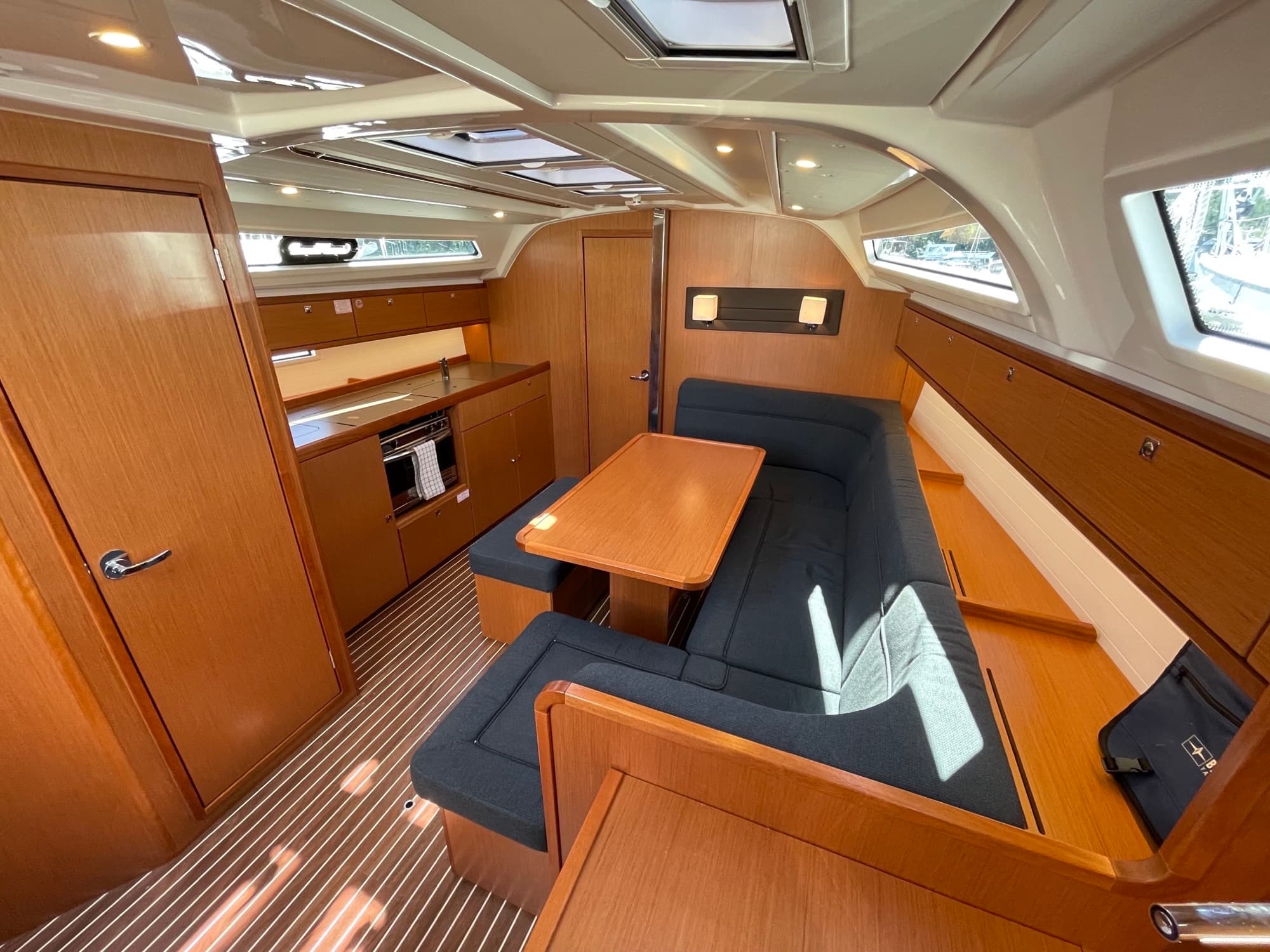 Boat interior