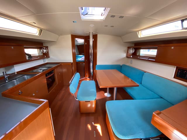 Boat interior