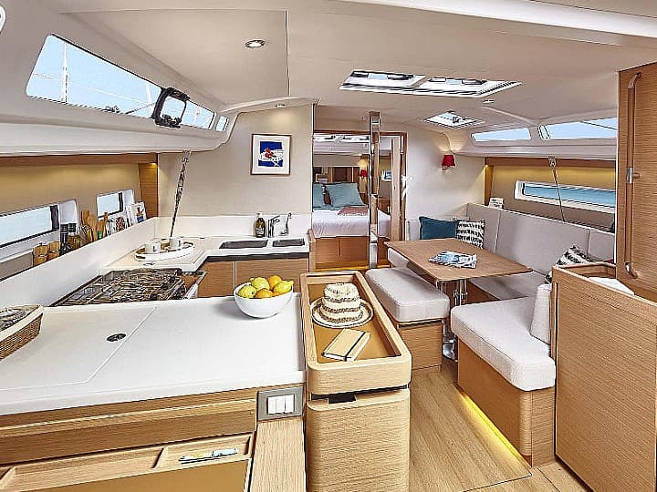 Boat interior