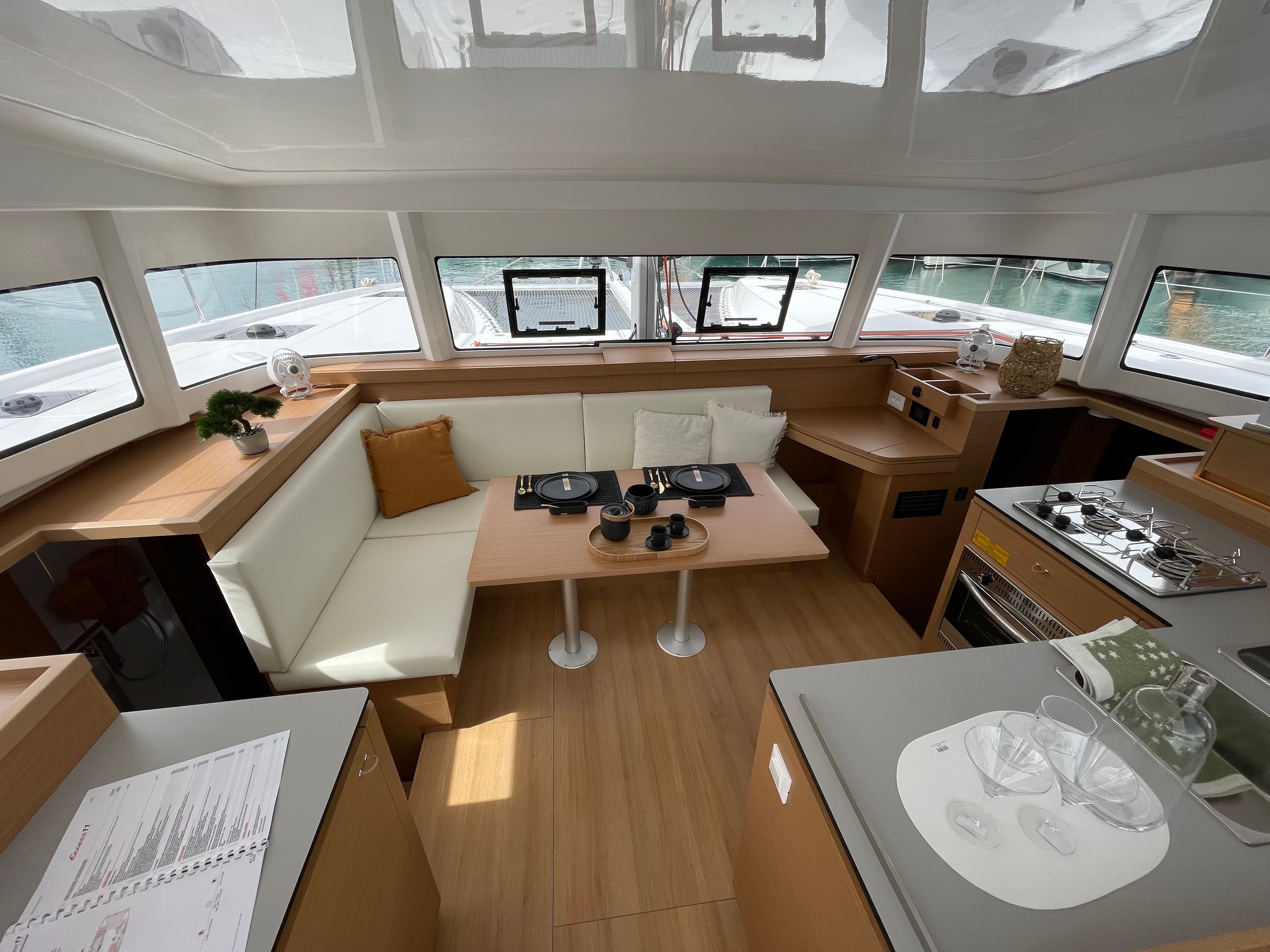Boat interior