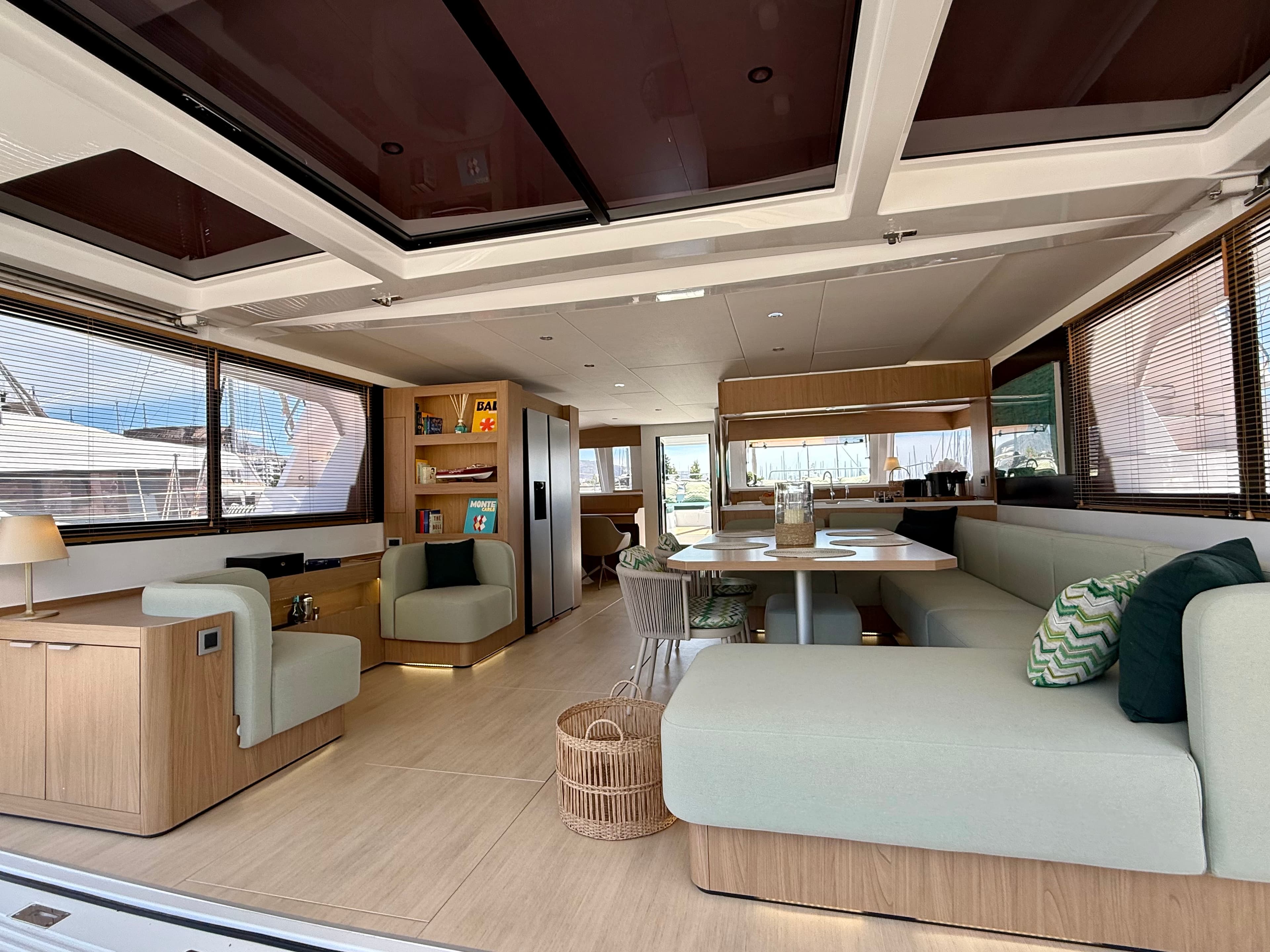 Boat interior