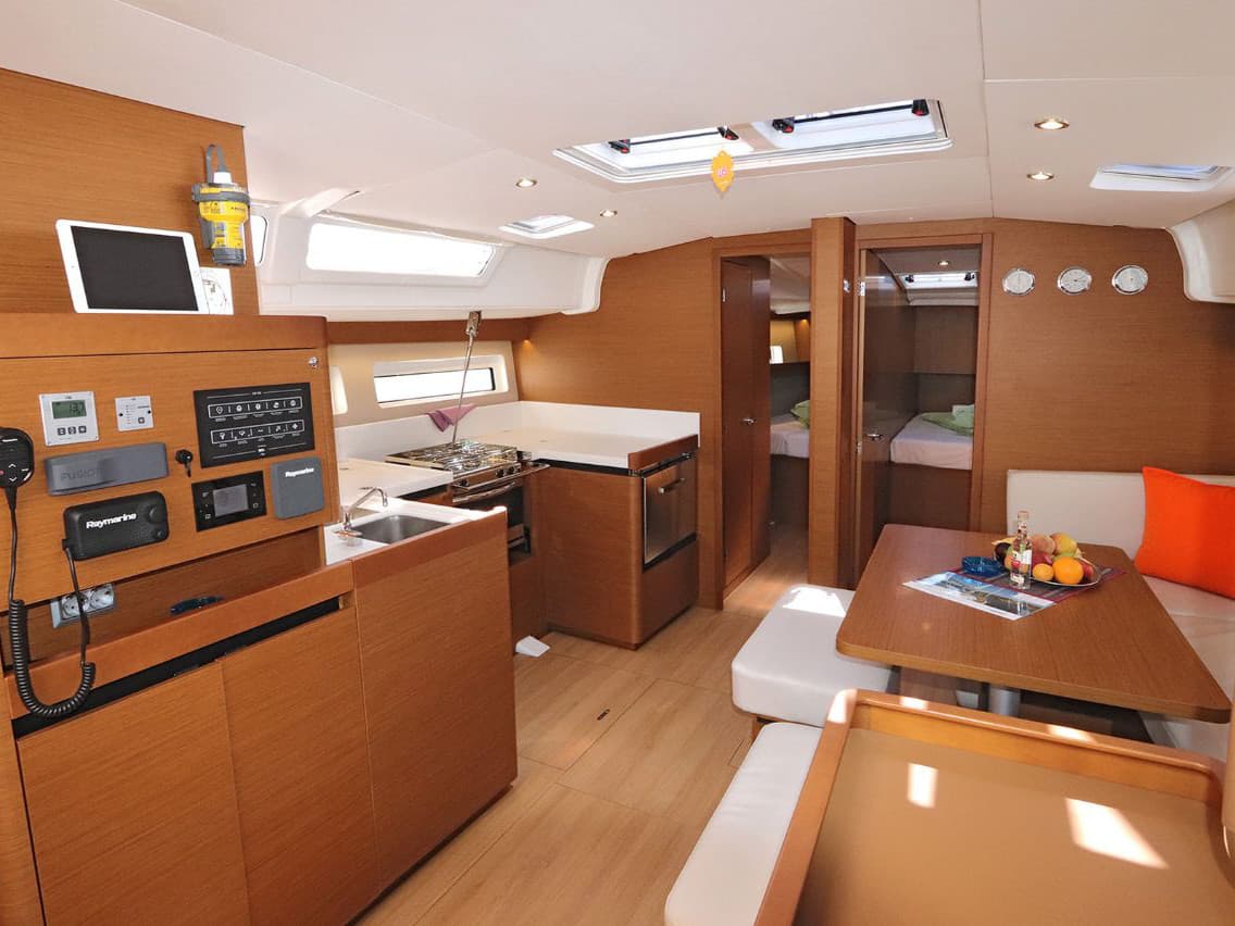 Boat interior