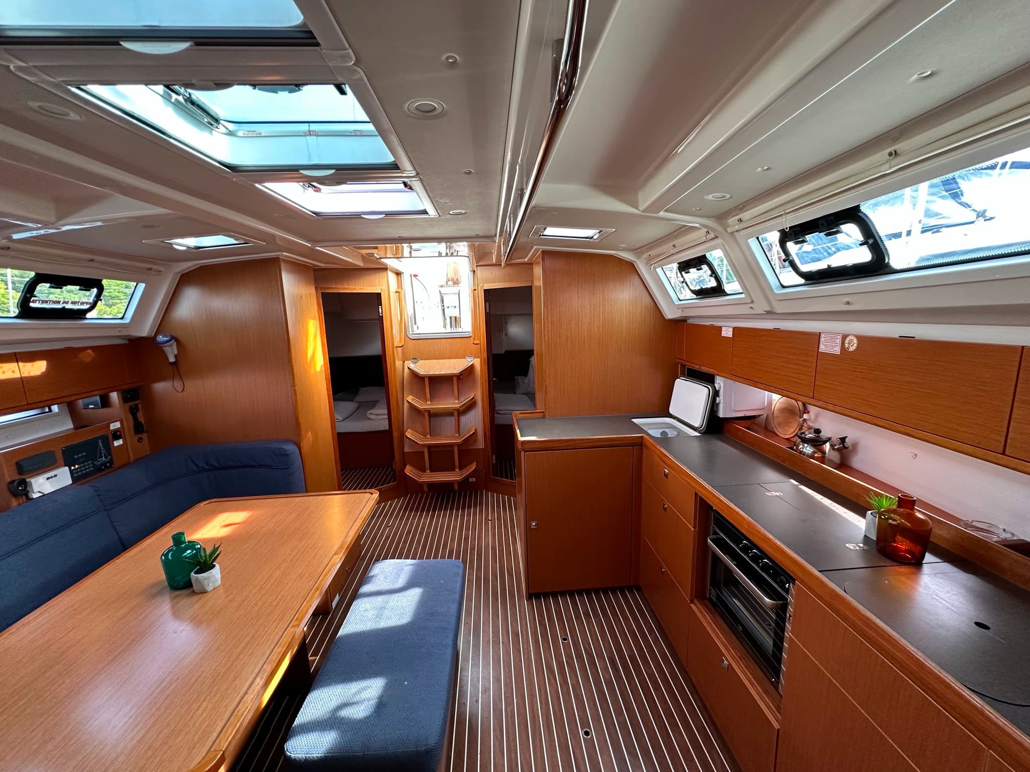 Boat interior
