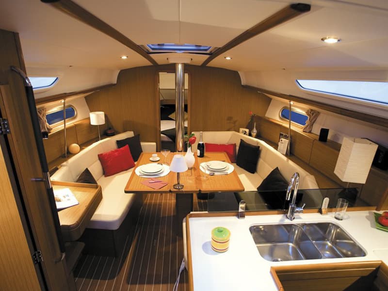 Boat interior