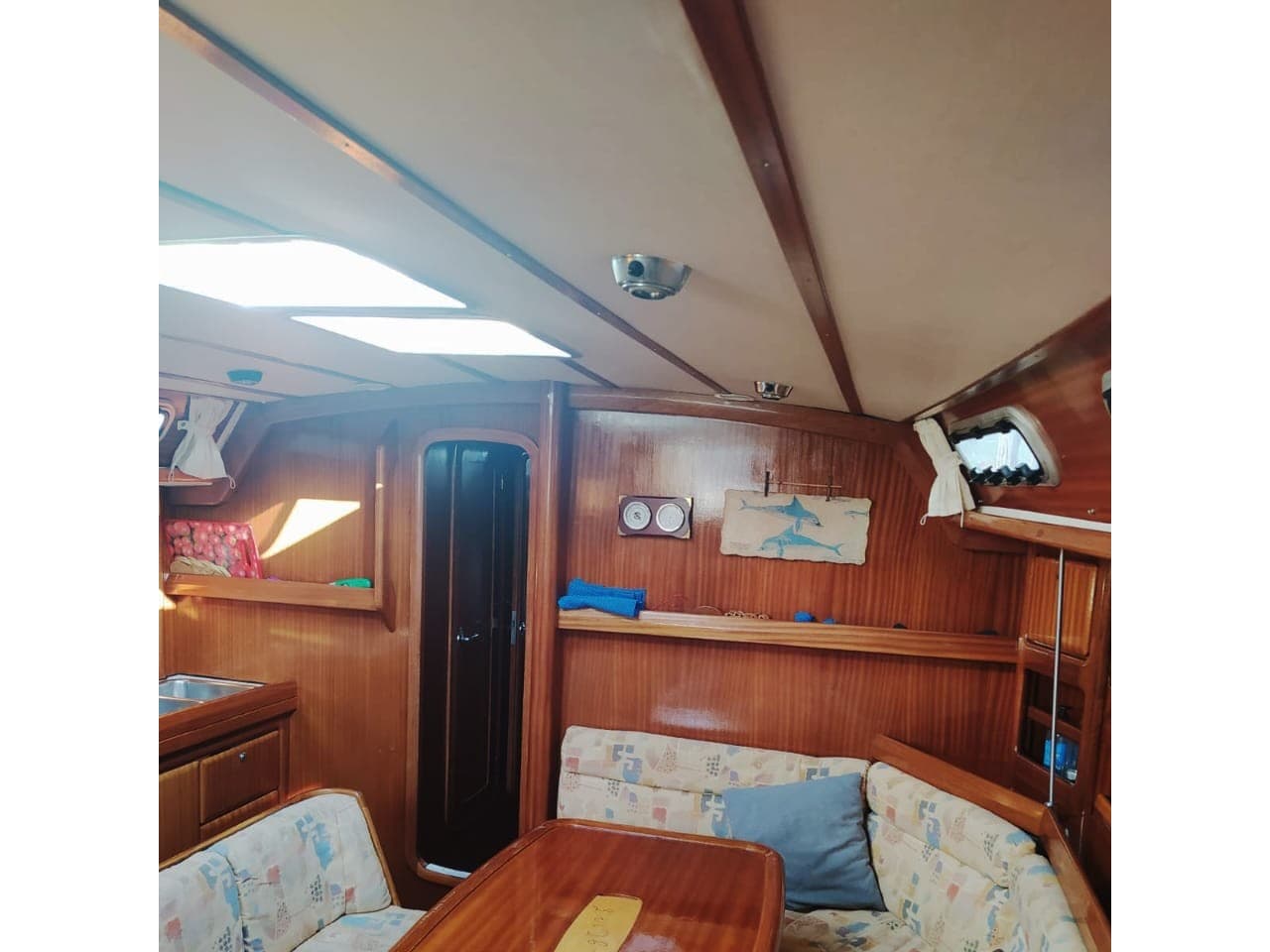 Boat interior