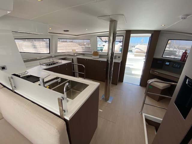 Boat interior