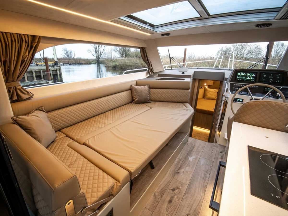 Boat interior