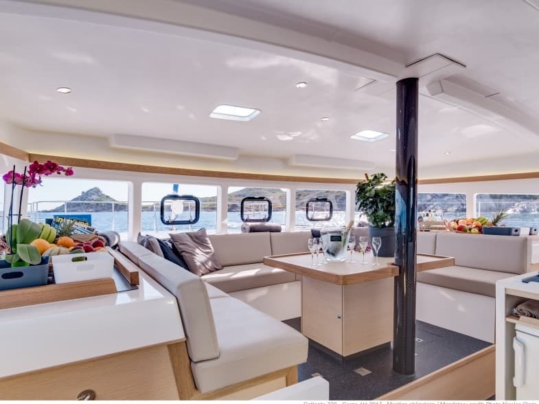 Boat interior