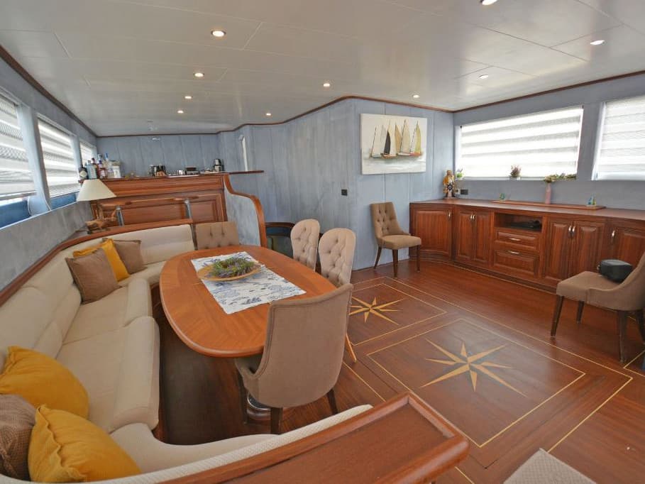 Boat interior