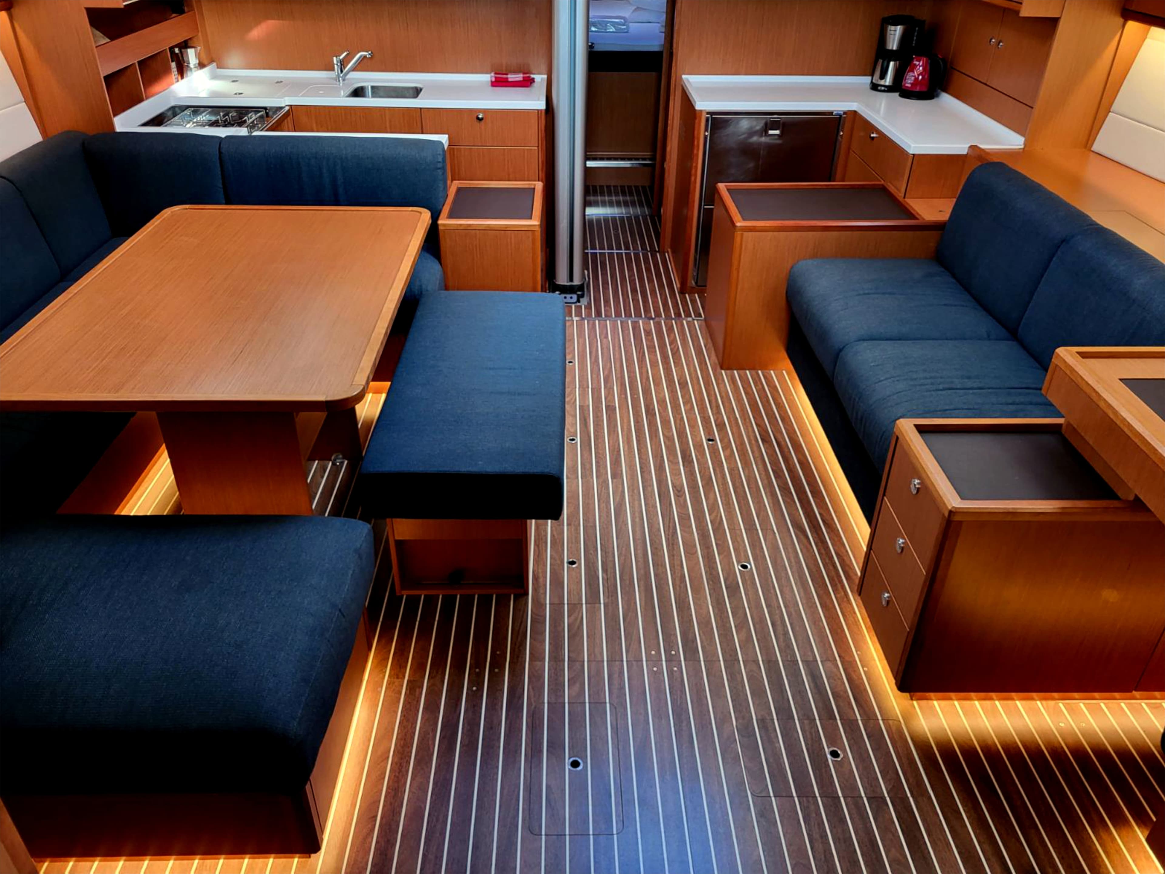Boat interior