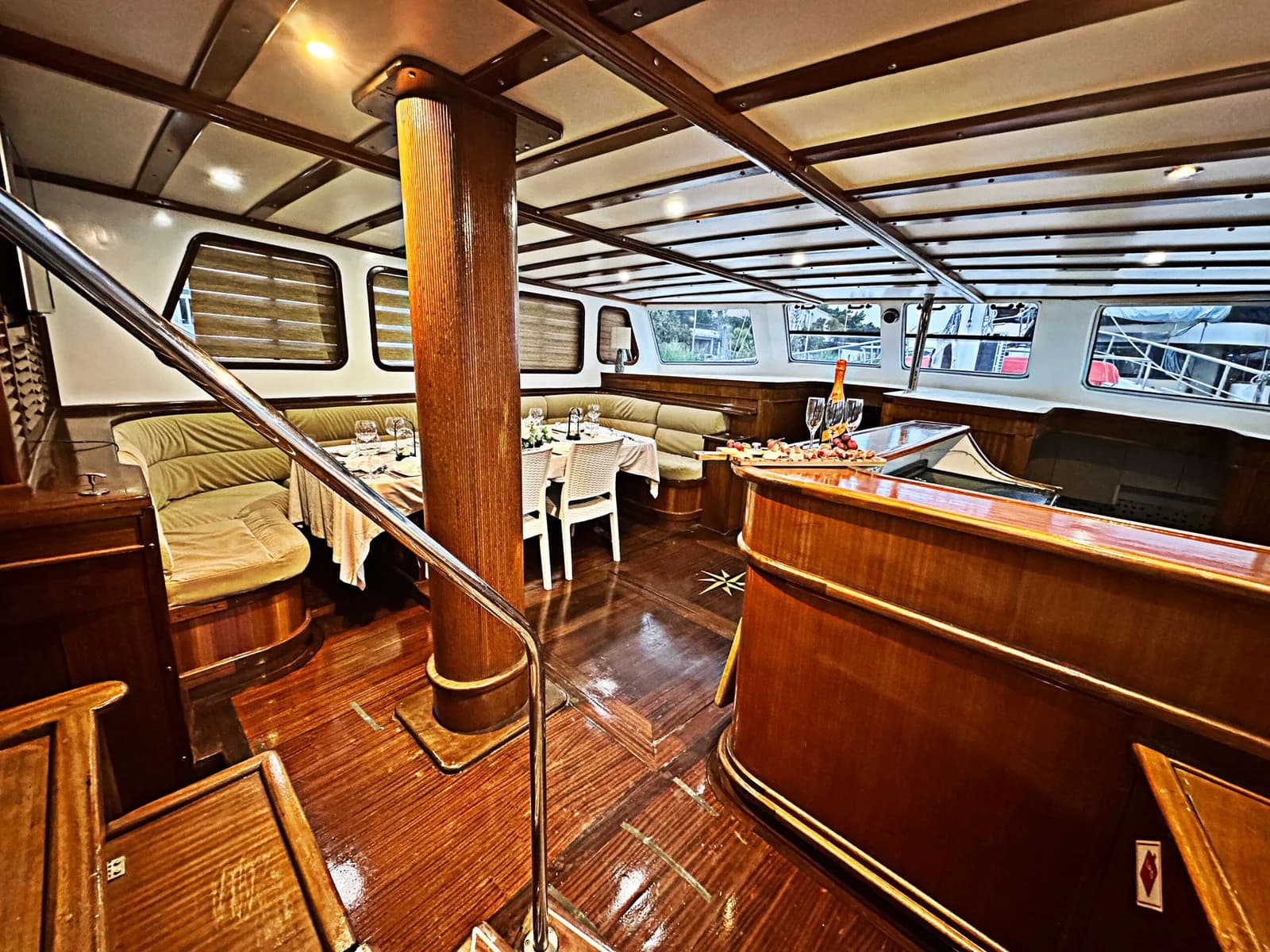 Boat interior