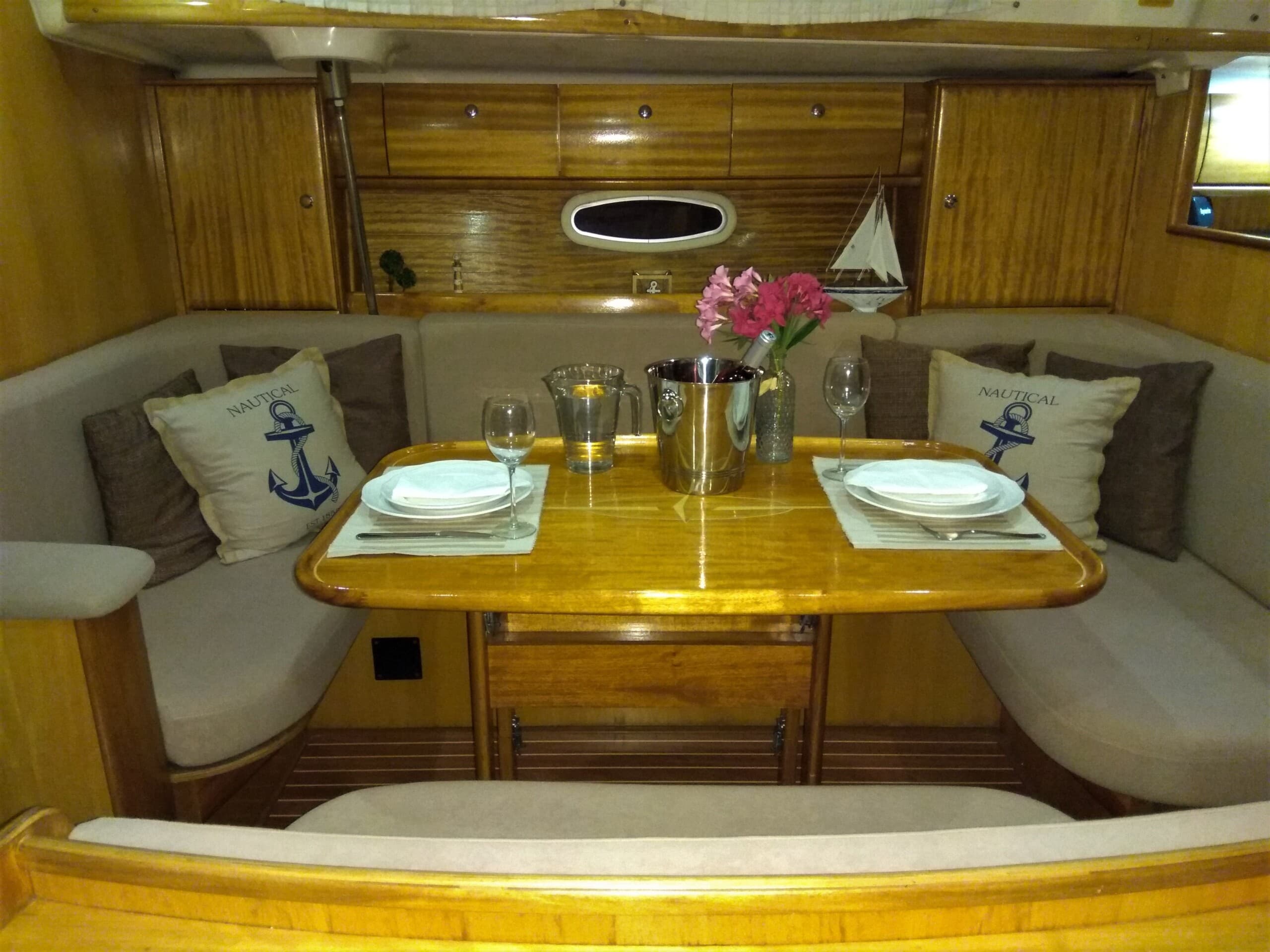 Boat interior