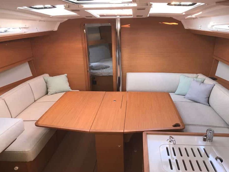 Boat interior